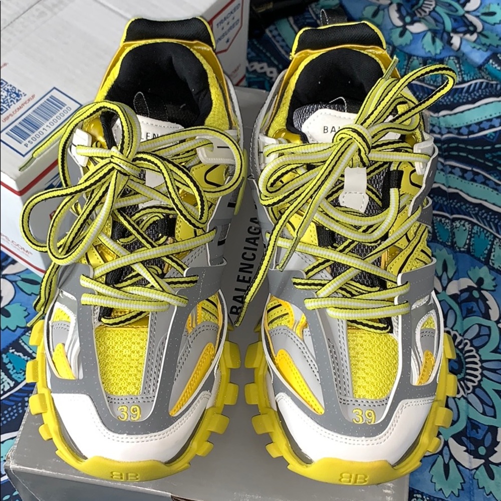 Yellow Balenciaga Track